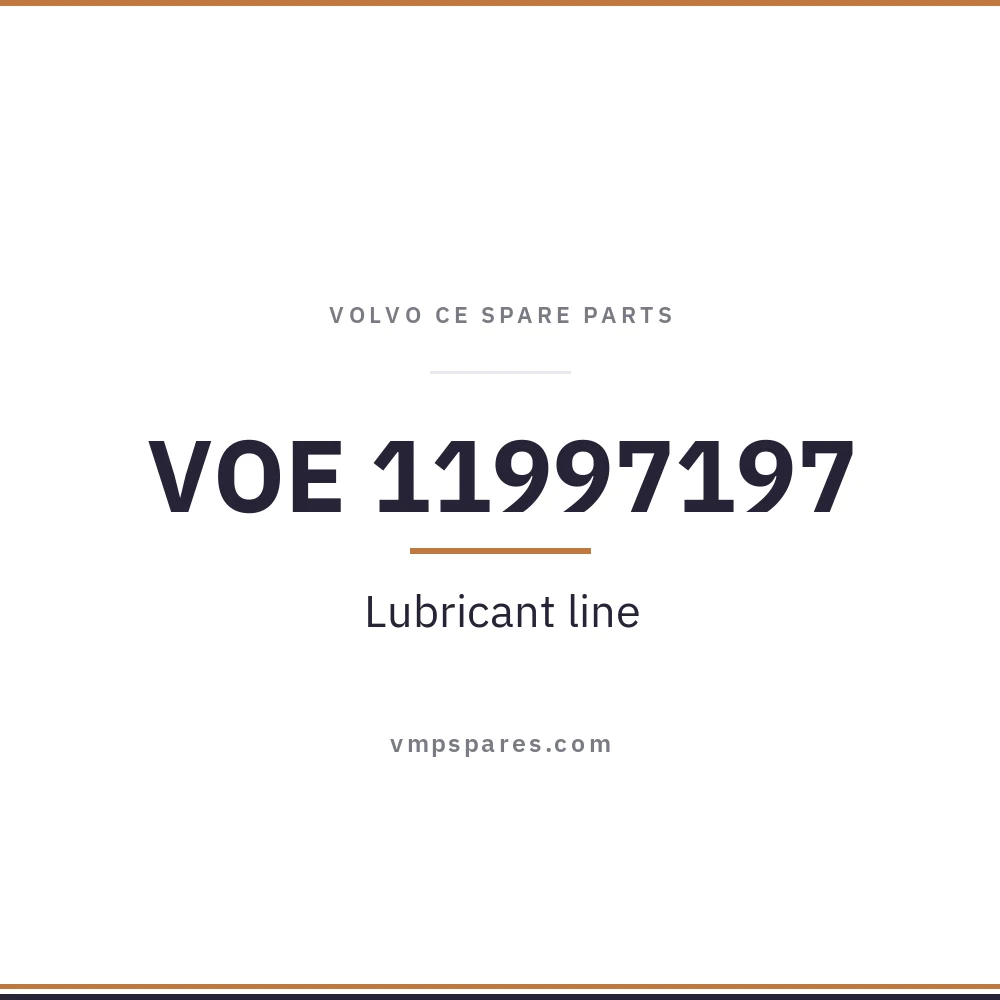 VOE 11997197 – Lubricant line