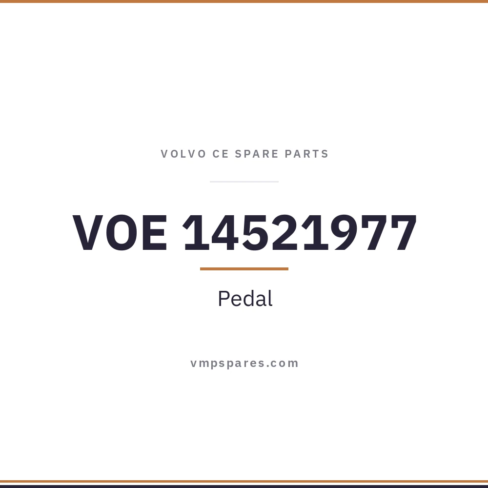 VOE 14521977 – Pedal