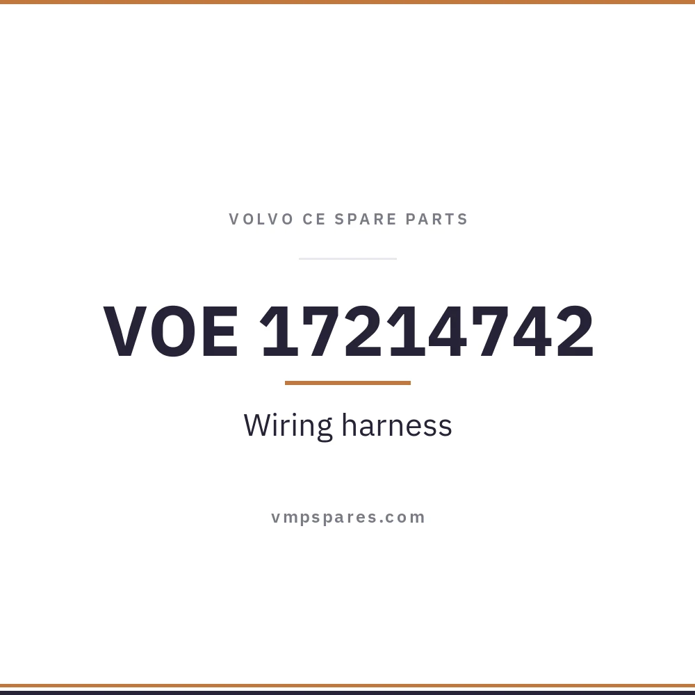 VOE 17214742 – Wiring harness