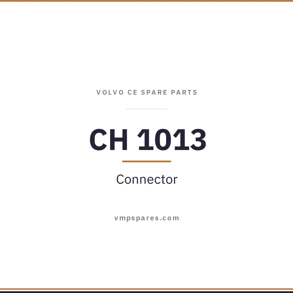 CH 1013 – Connector