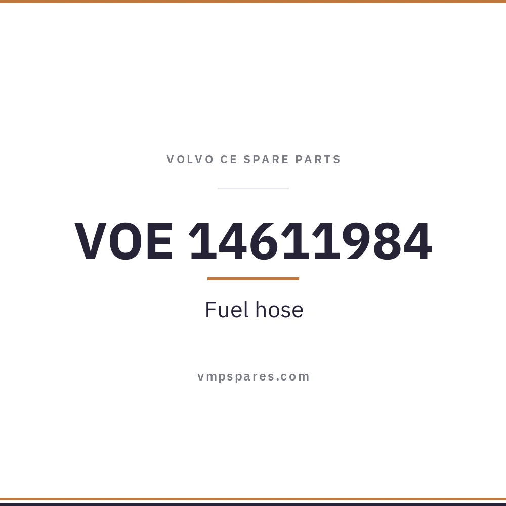 VOE 14611984 – Fuel hose