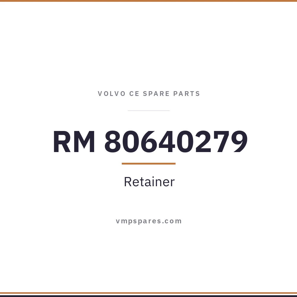 RM 80640279 – Retainer