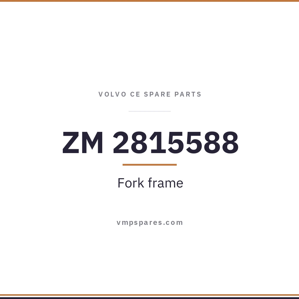 ZM 2815588 – Fork frame