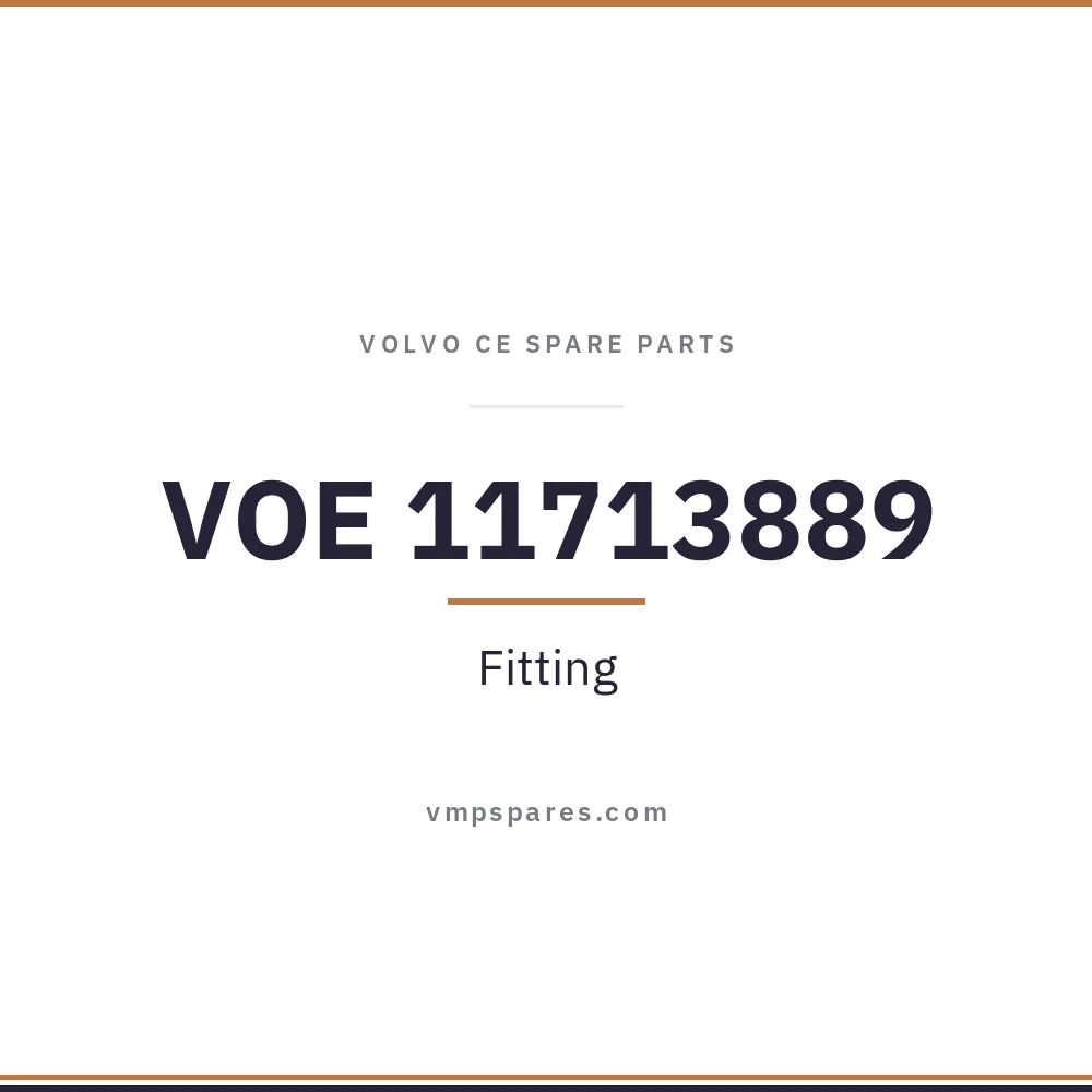 VOE 11713889 – Fitting