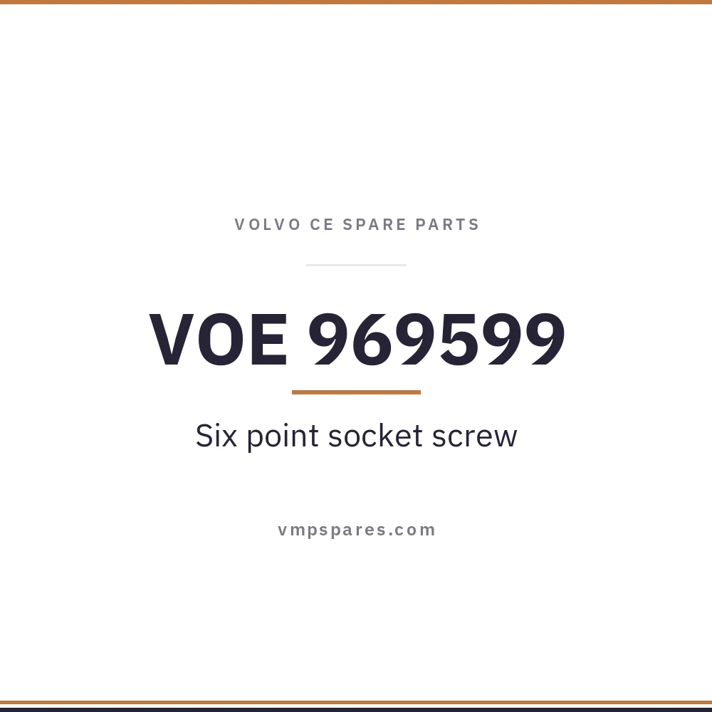 VOE 969599 – Six point socket screw