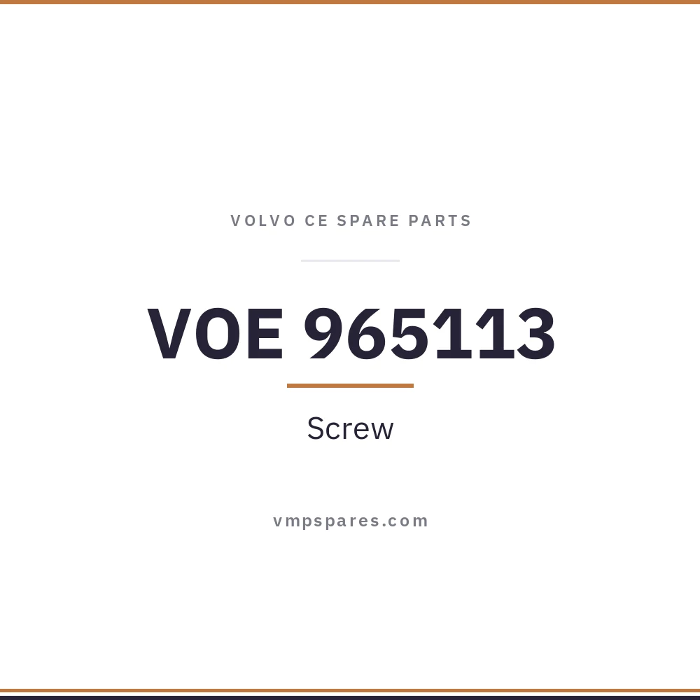 VOE 965113 – Screw