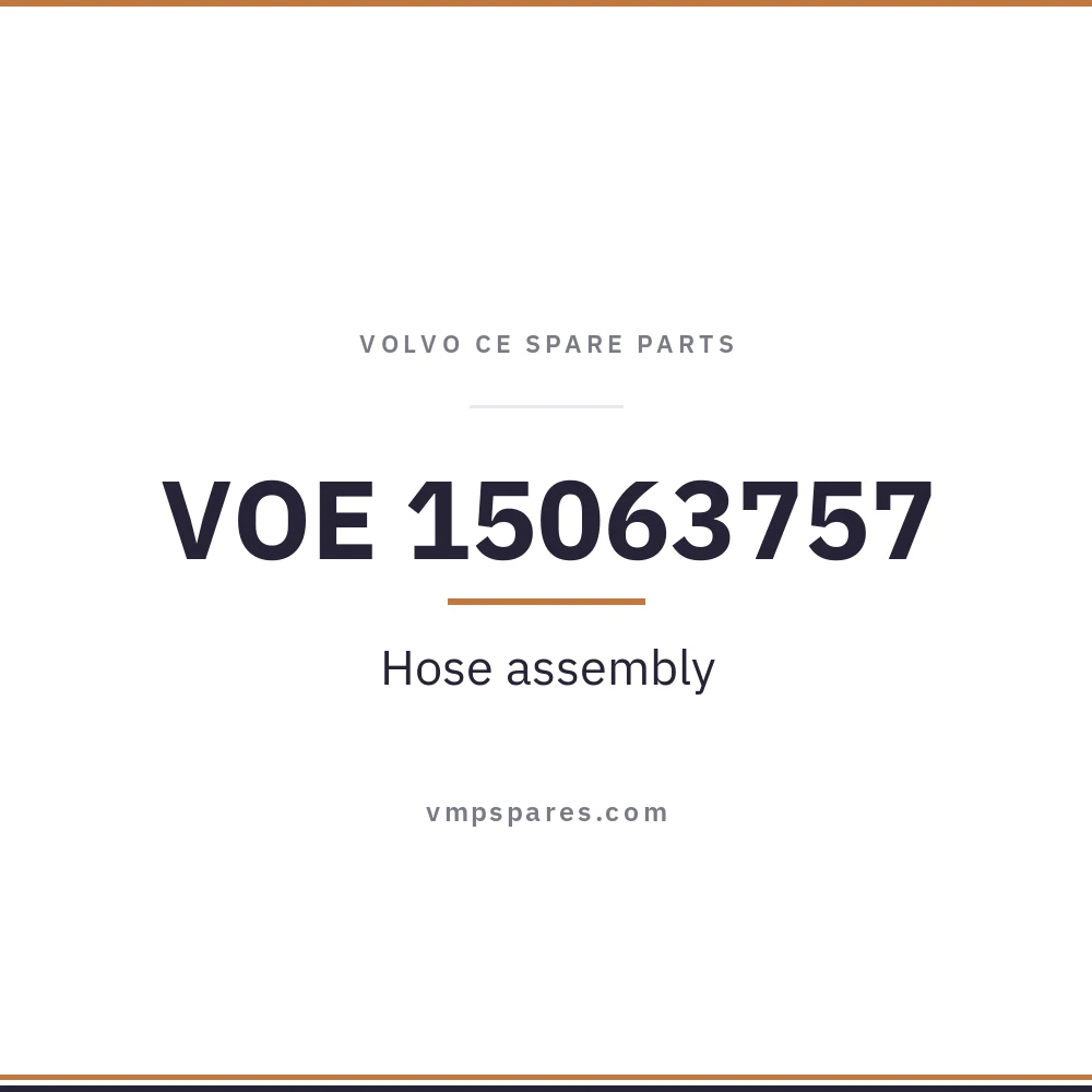 VOE 15063757 – Hose assembly