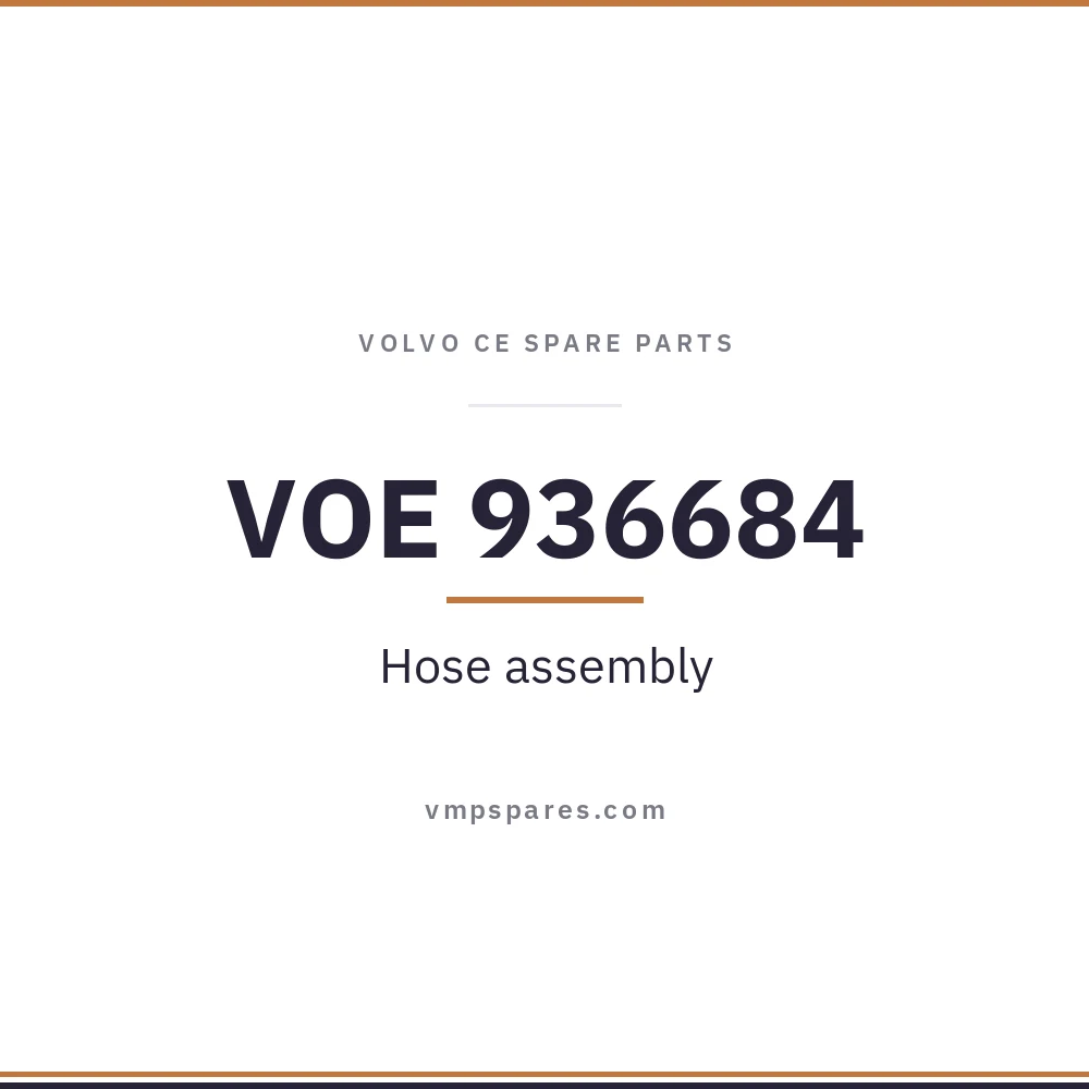 VOE 936684 – Hose assembly