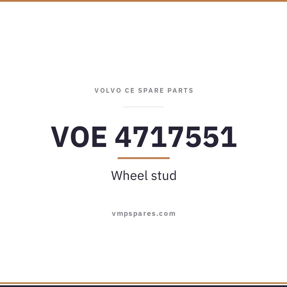 VOE 4717551 – Wheel stud