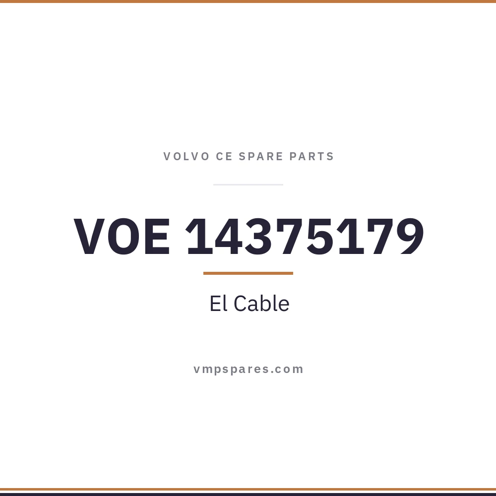 VOE 14375179 – El Cable