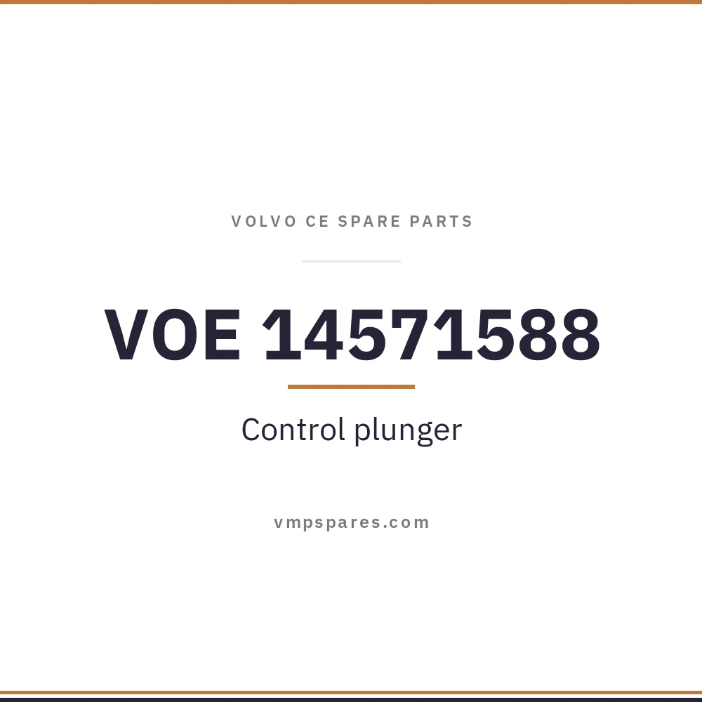 VOE 14571588 – Control plunger