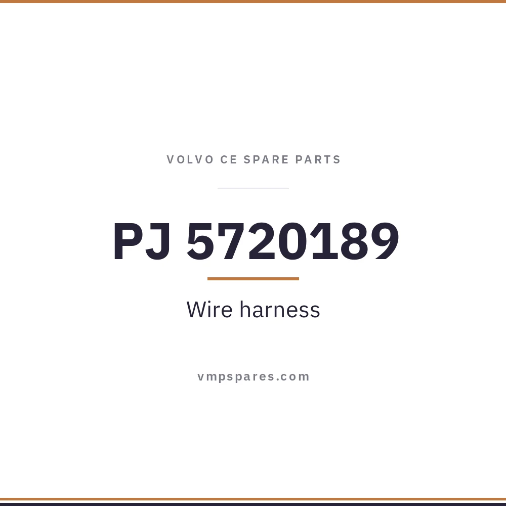 PJ 5720189 – Wire harness