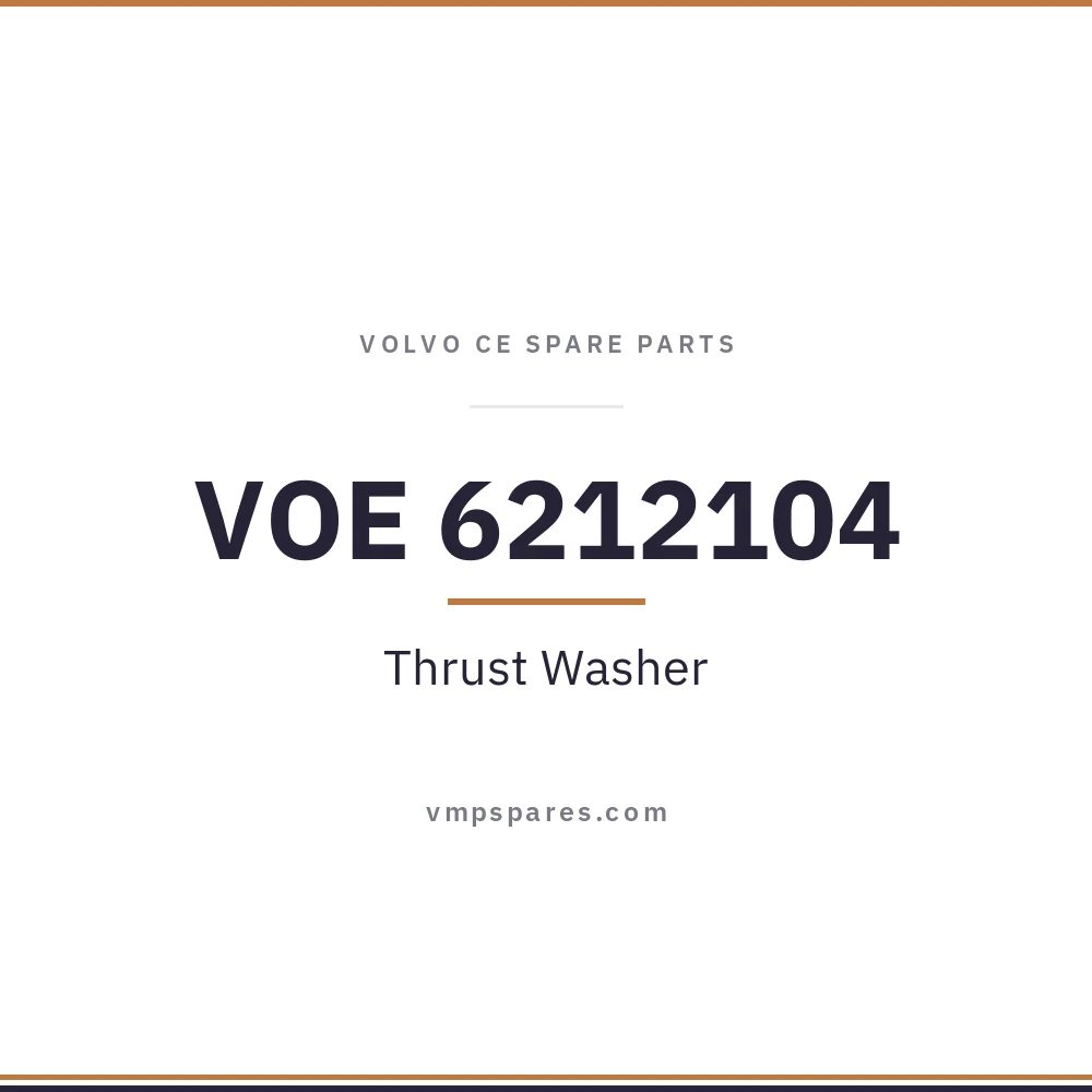 VOE 6212104 – Thrust Washer