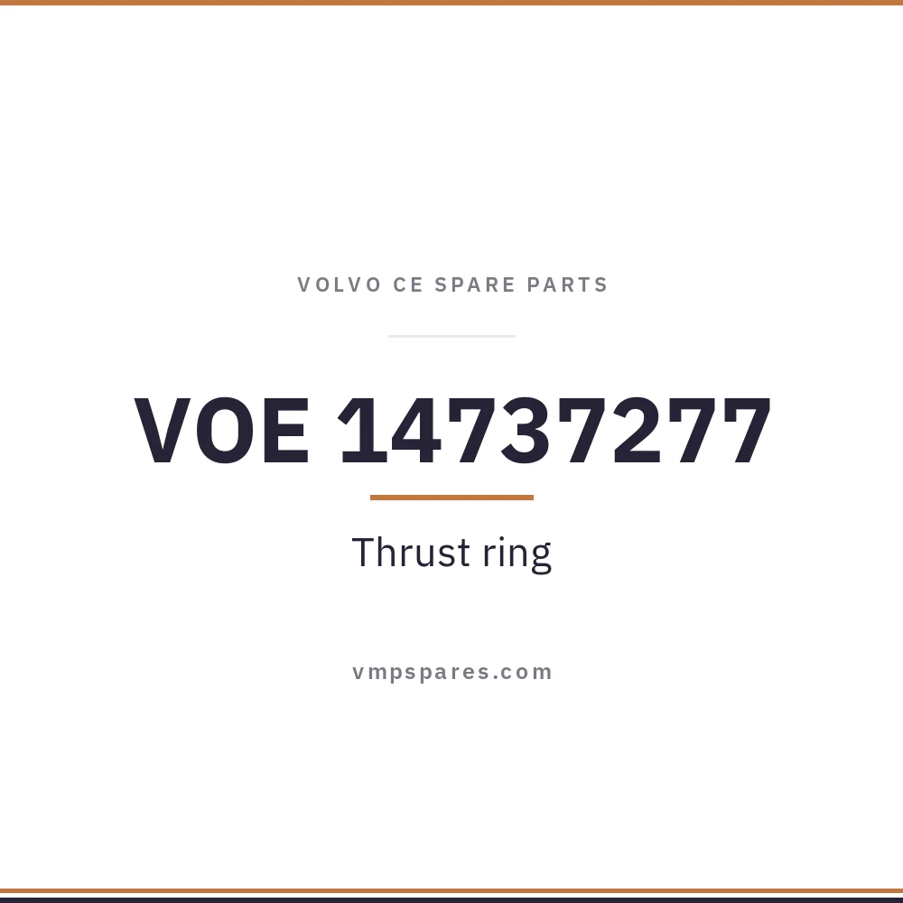 VOE 14737277 – Thrust ring