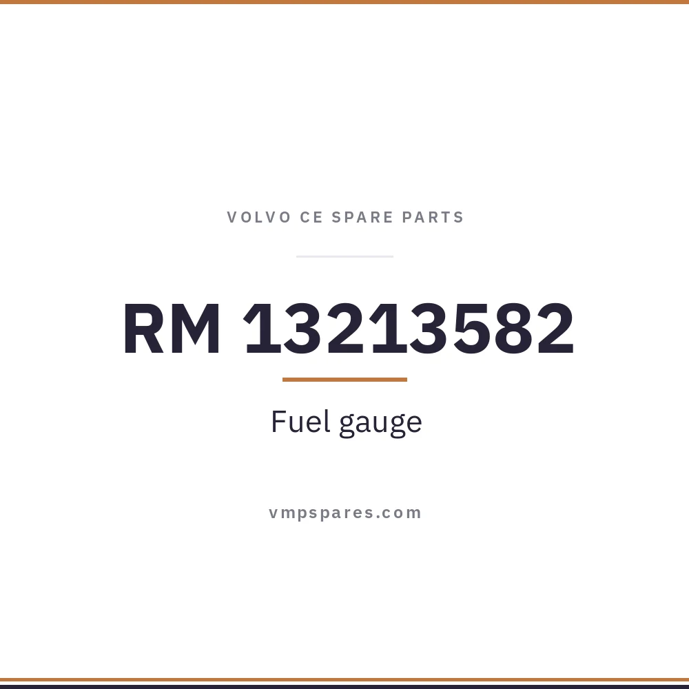 RM 13213582 – Fuel gauge