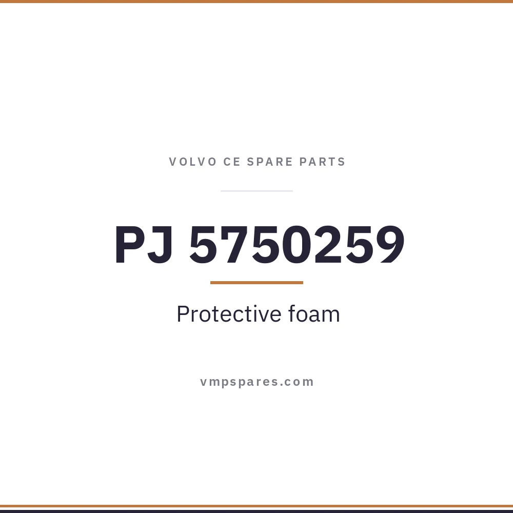 PJ 5750259 – Protective foam