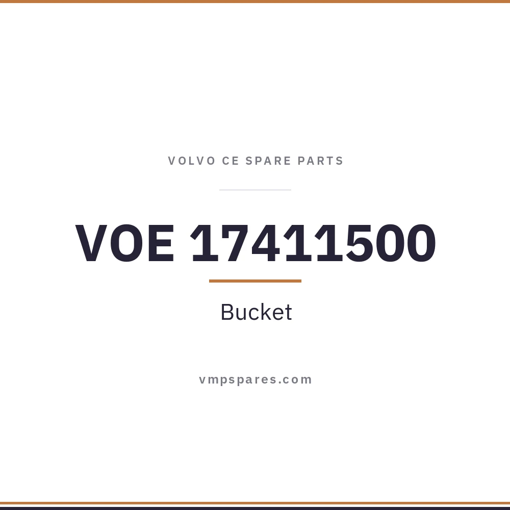 VOE 17411500 – Bucket