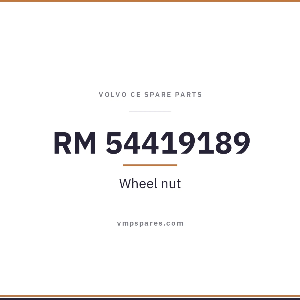RM 54419189 – Wheel nut