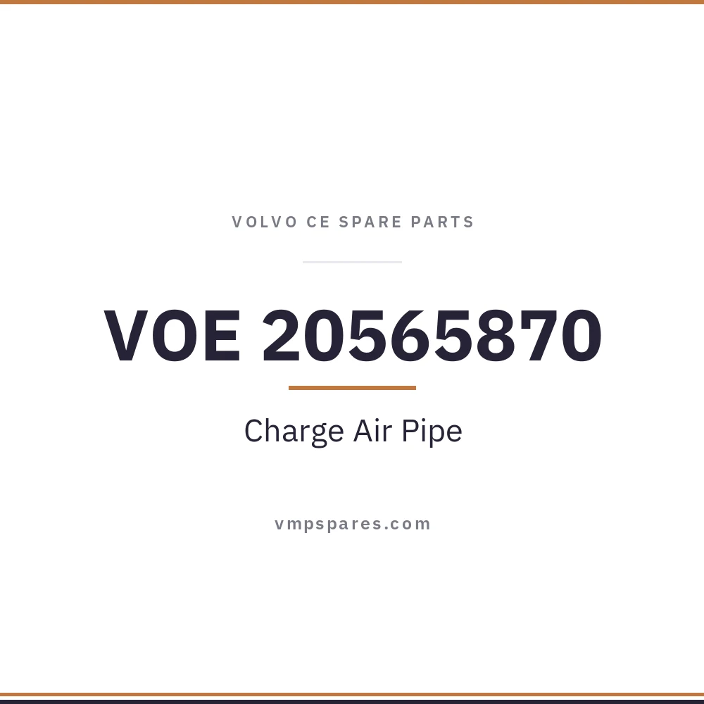 VOE 20565870 – Charge Air Pipe