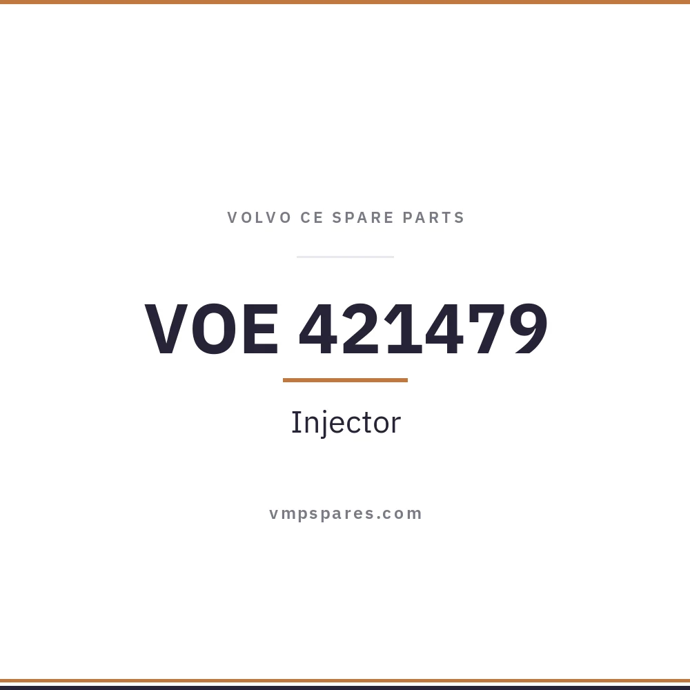 VOE 421479 – Injector