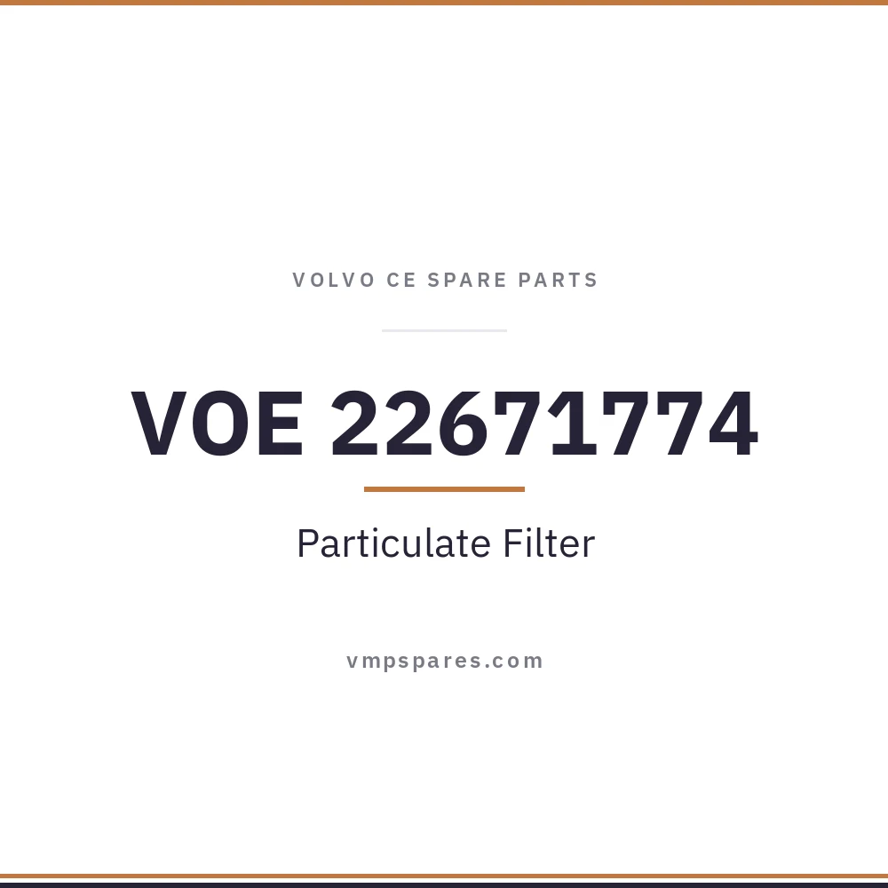 VOE 22671774 – Particulate Filter