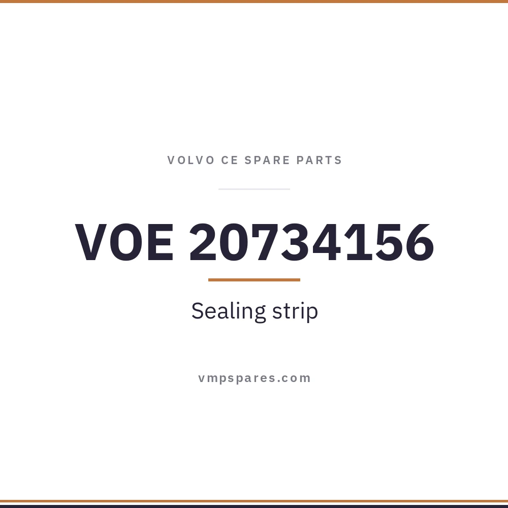 VOE 20734156 – Sealing strip