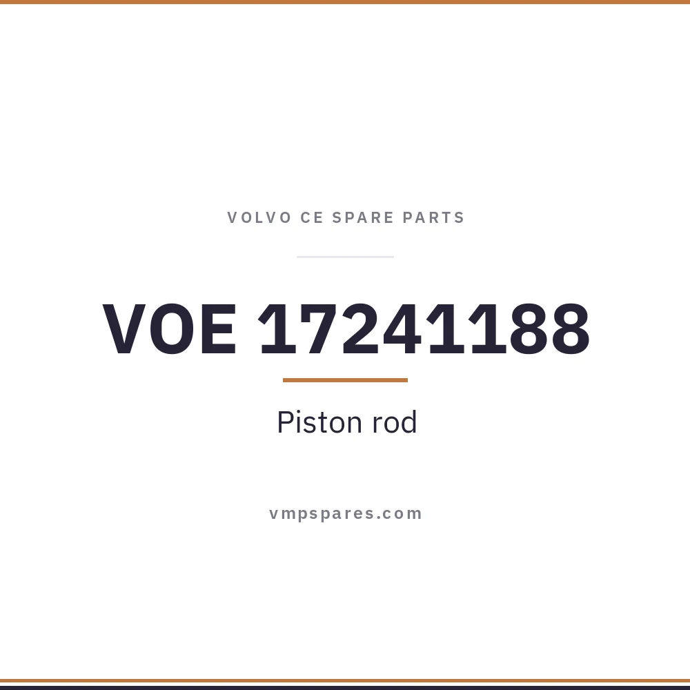 VOE 17241188 – Piston rod