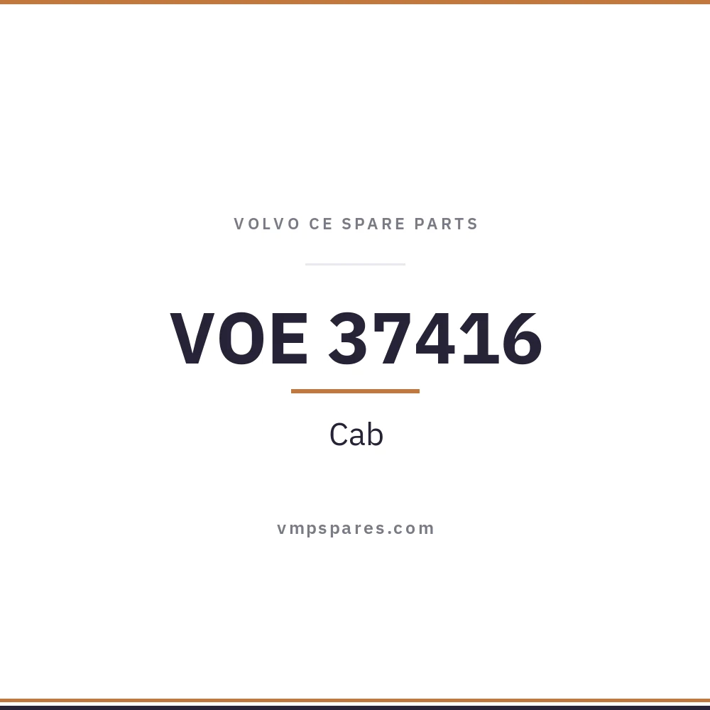 VOE 37416 – Cab