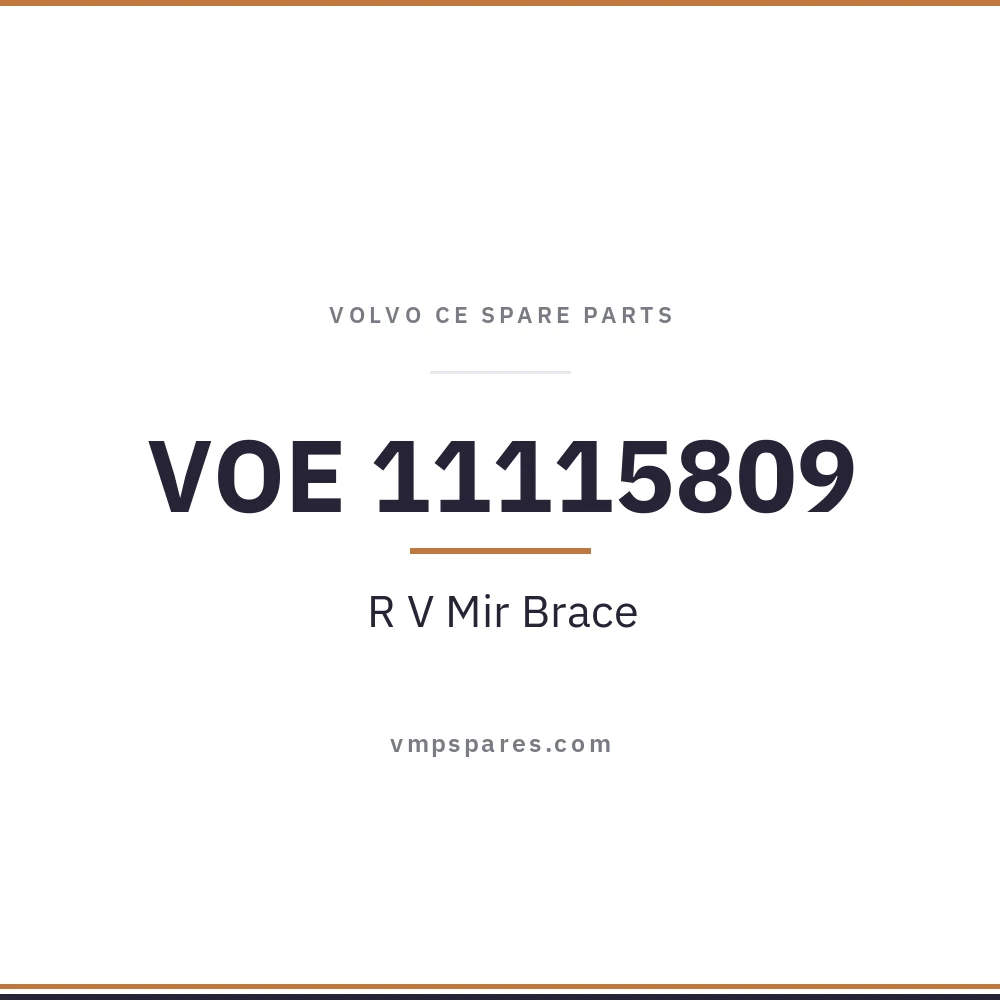 VOE 11115809 – R V Mir Brace