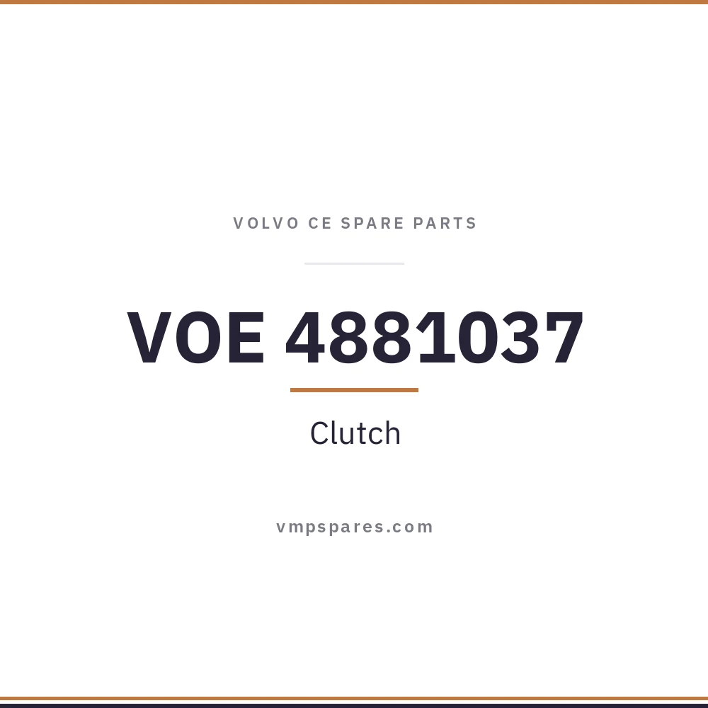 VOE 4881037 – Clutch