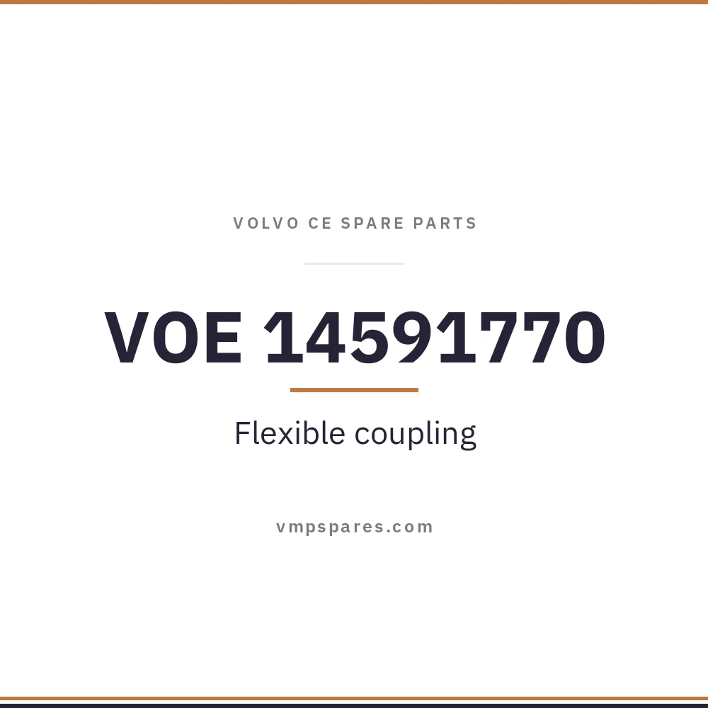 VOE 14591770 – Flexible coupling