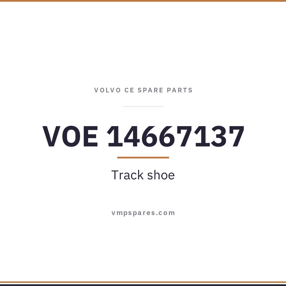 VOE 14667137 – Track shoe