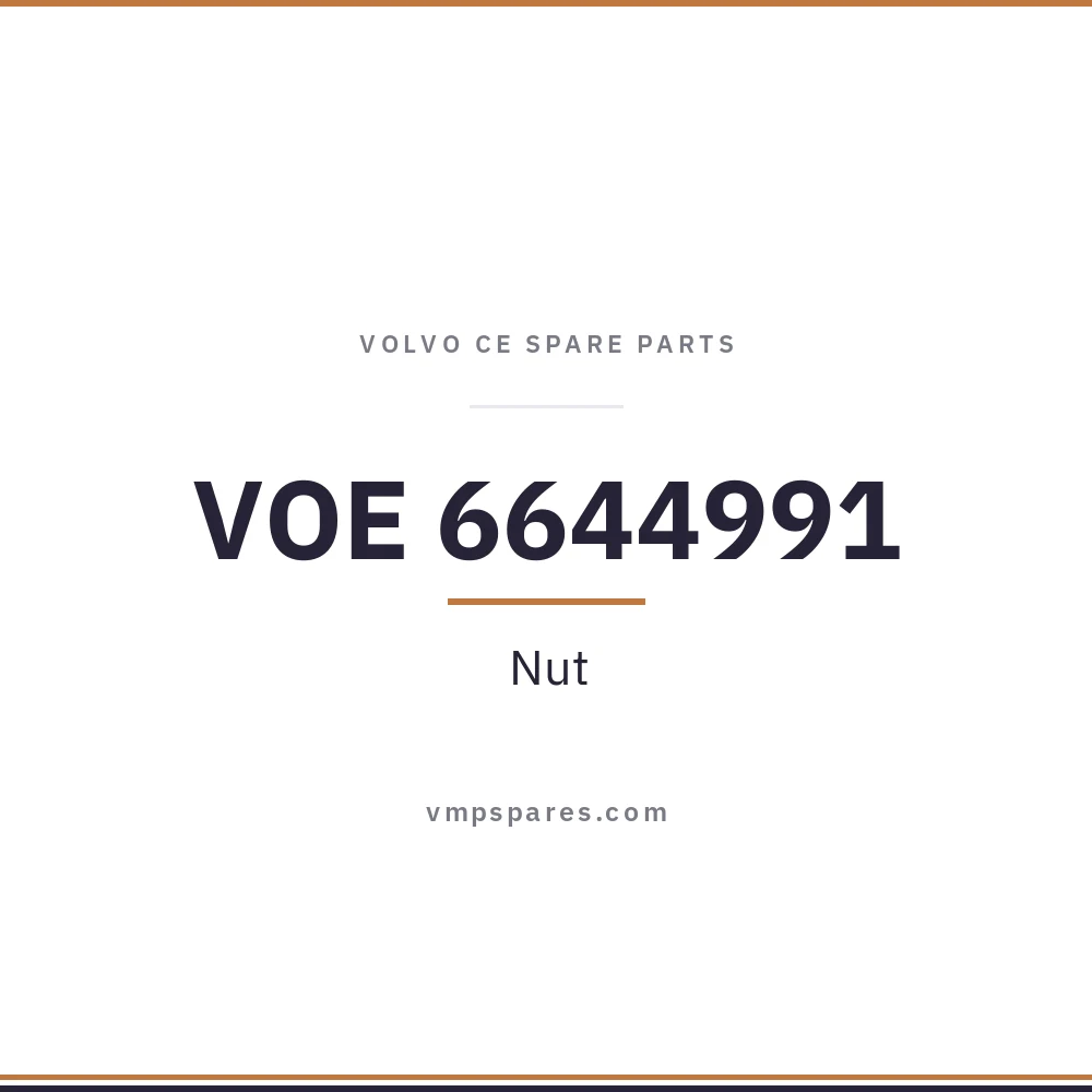VOE 6644991 – Nut