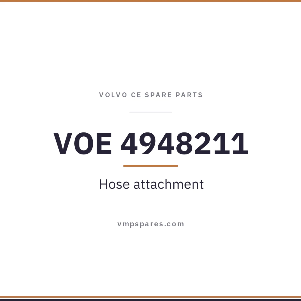 VOE 4948211 – Hose attachment