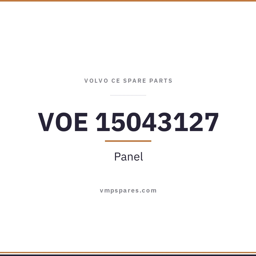 VOE 15043127 – Panel