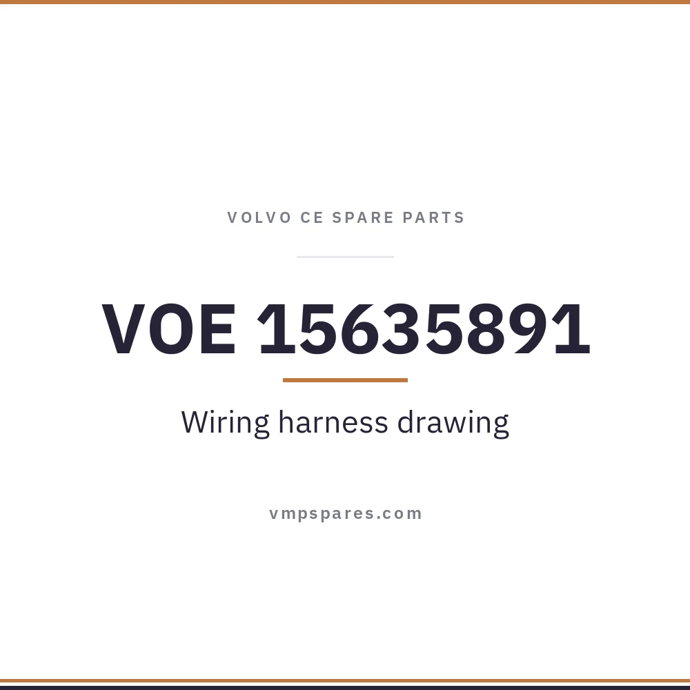 VOE 15635891 – Wiring harness drawing