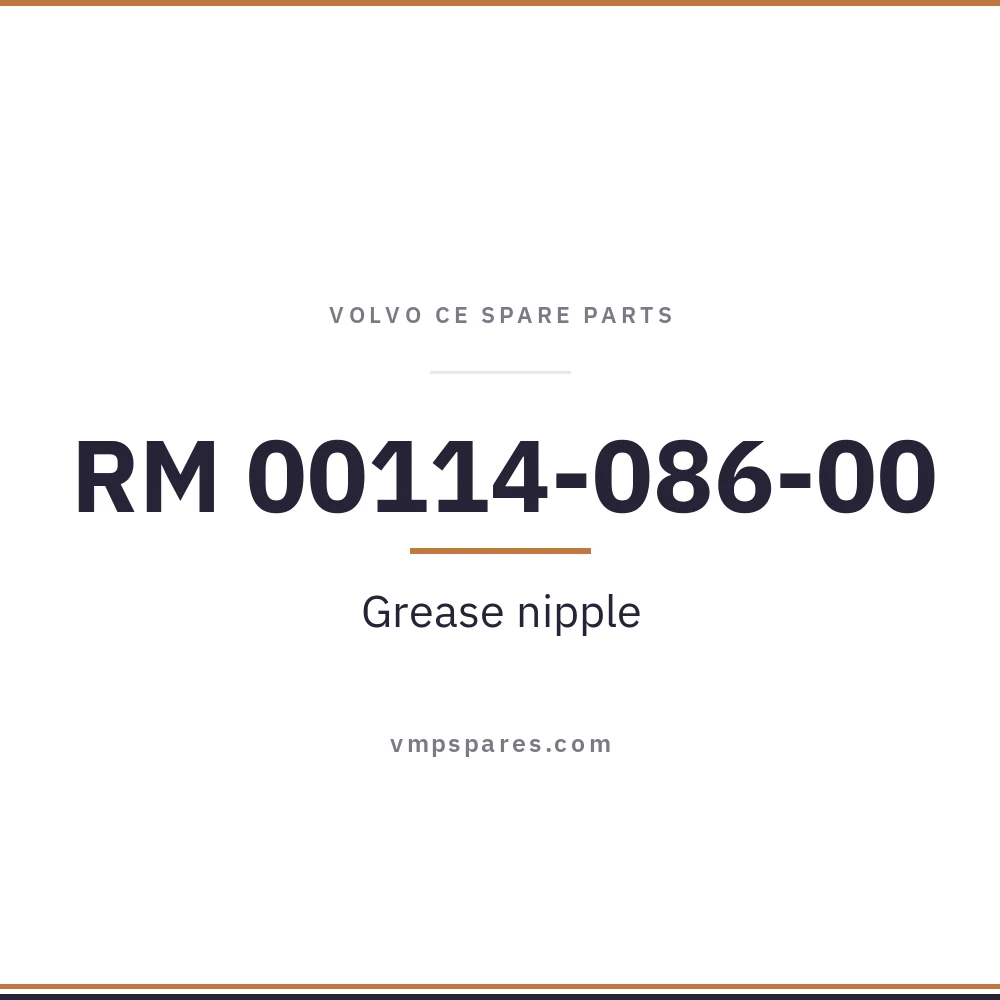RM 00114-086-00 – Grease nipple