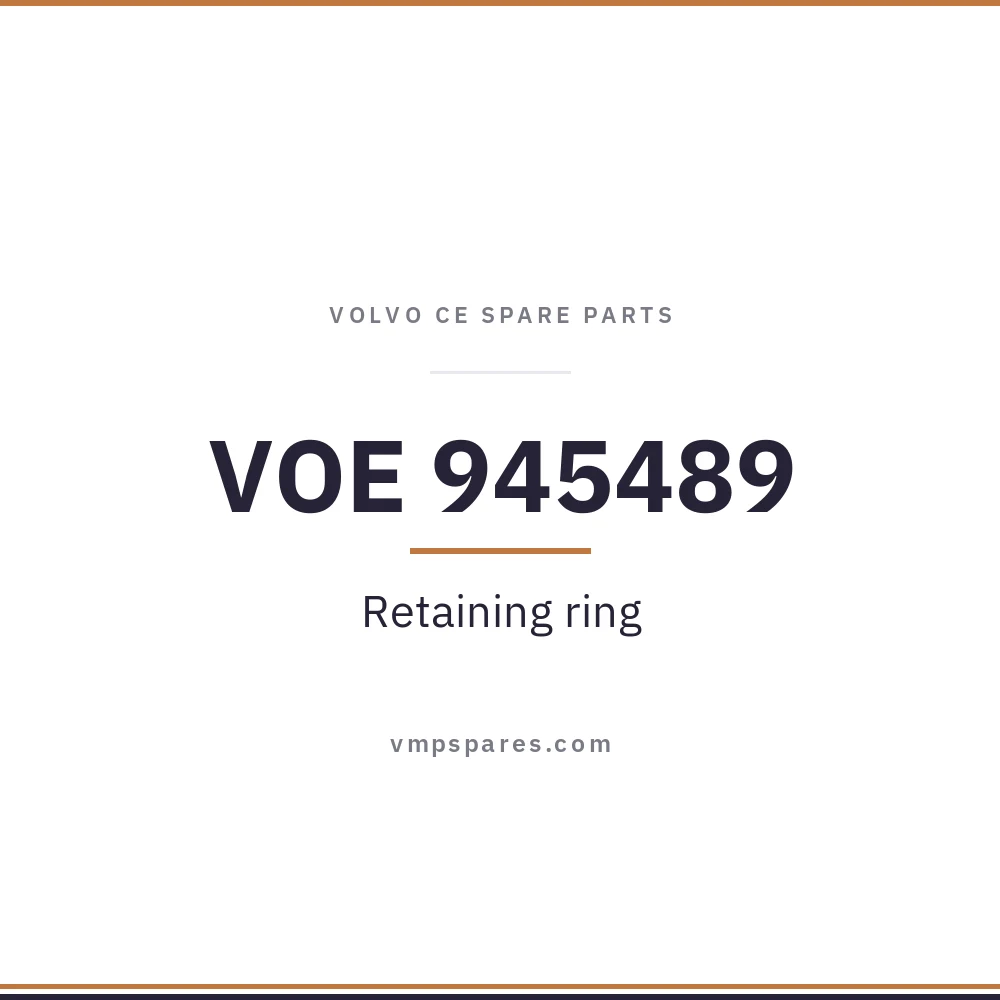 VOE 945489 – Retaining ring