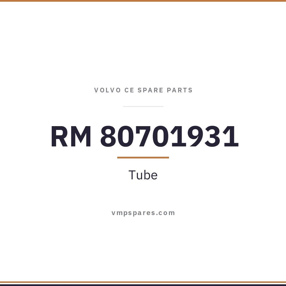 RM 80701931 – Tube
