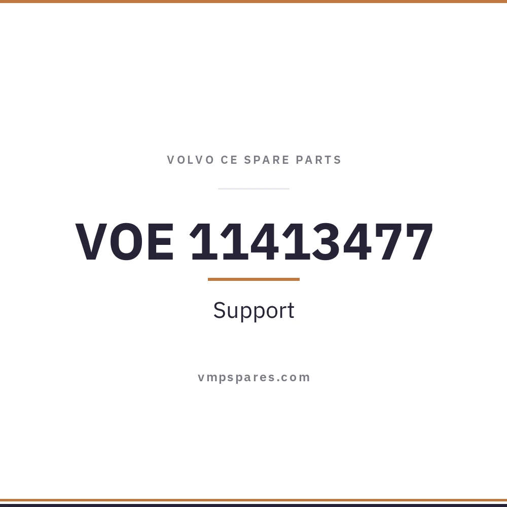 VOE 11413477 – Support
