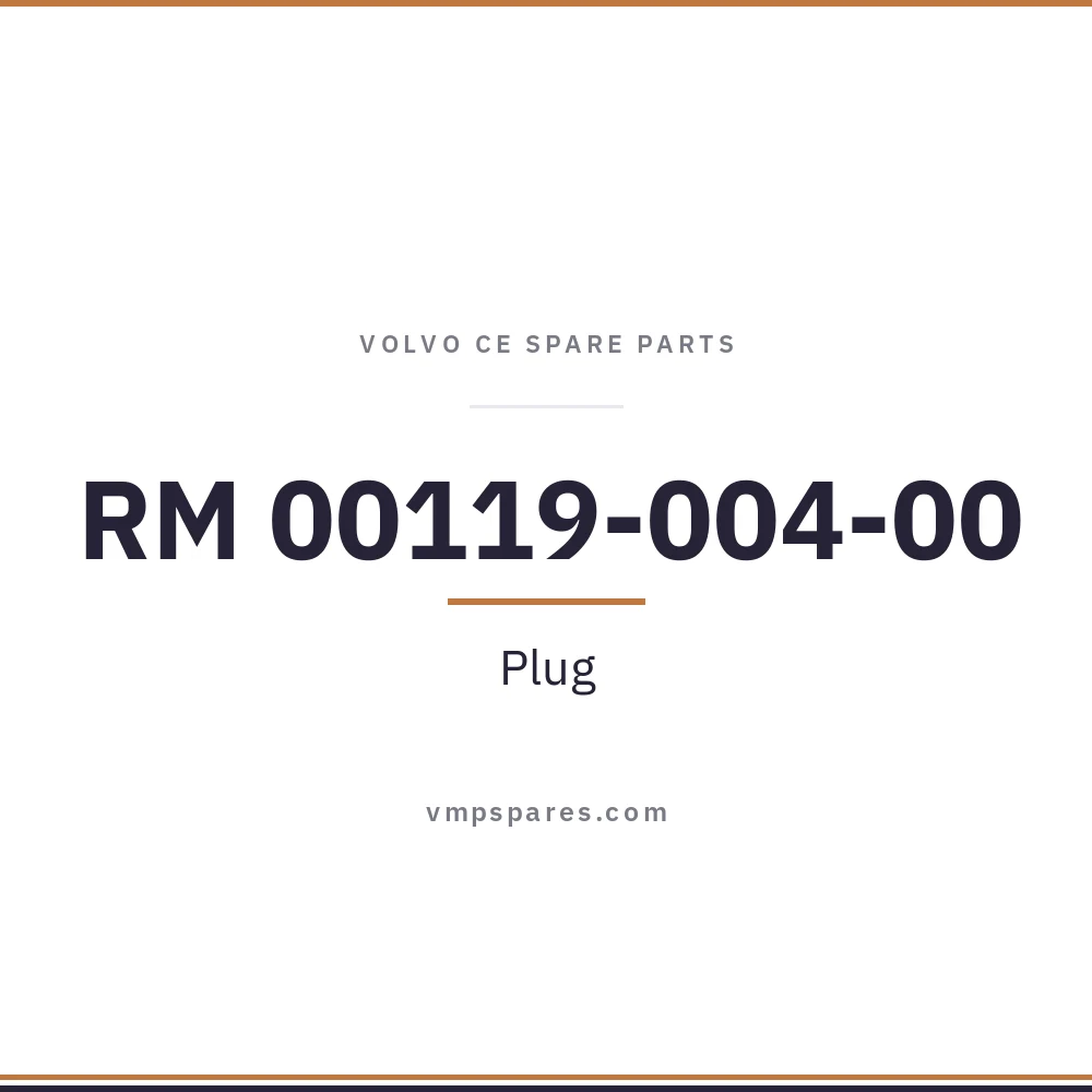 RM 00119-004-00 – Plug