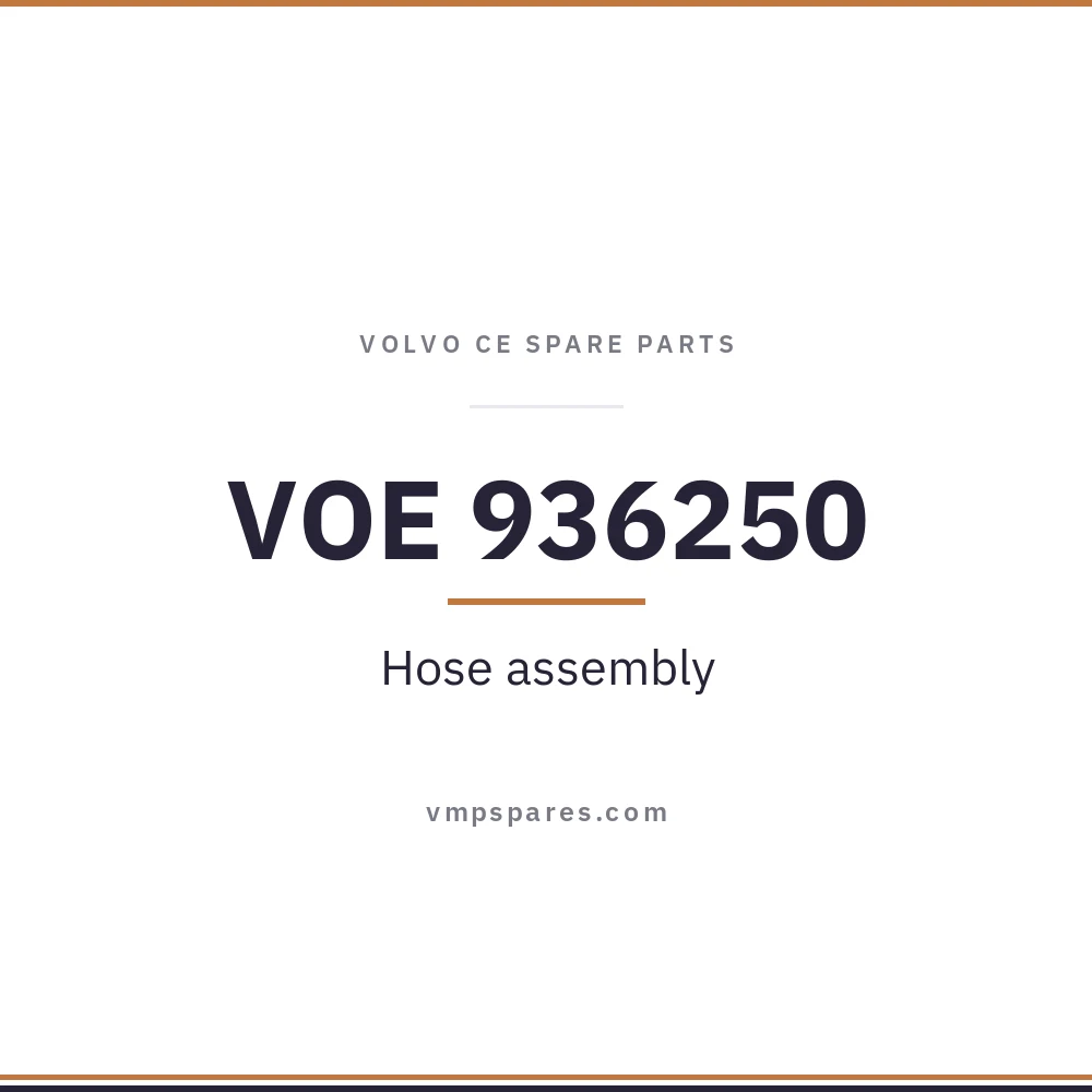 VOE 936250 – Hose assembly