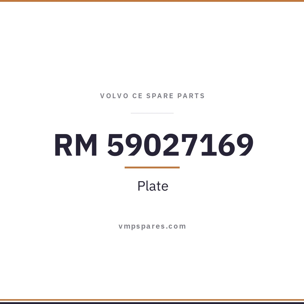 RM 59027169 – Plate