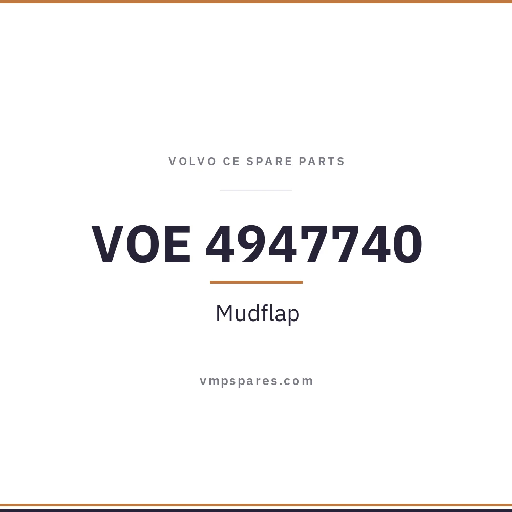 VOE 4947740 – Mudflap