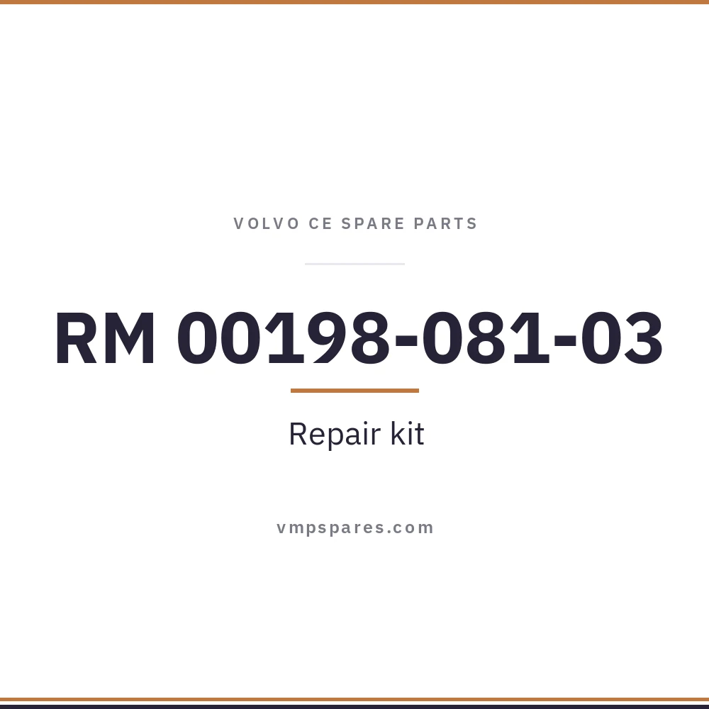 RM 00198-081-03 – Repair kit