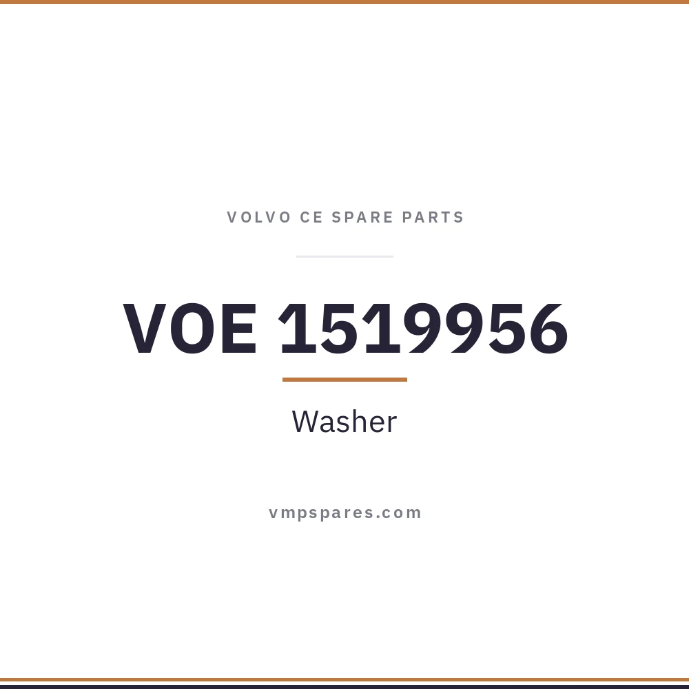 VOE 1519956 – Washer