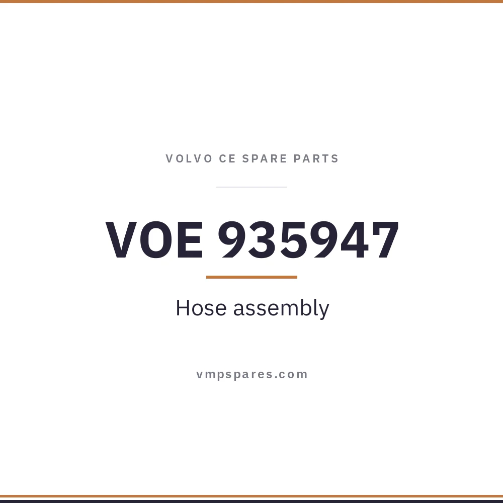 VOE 935947 – Hose assembly