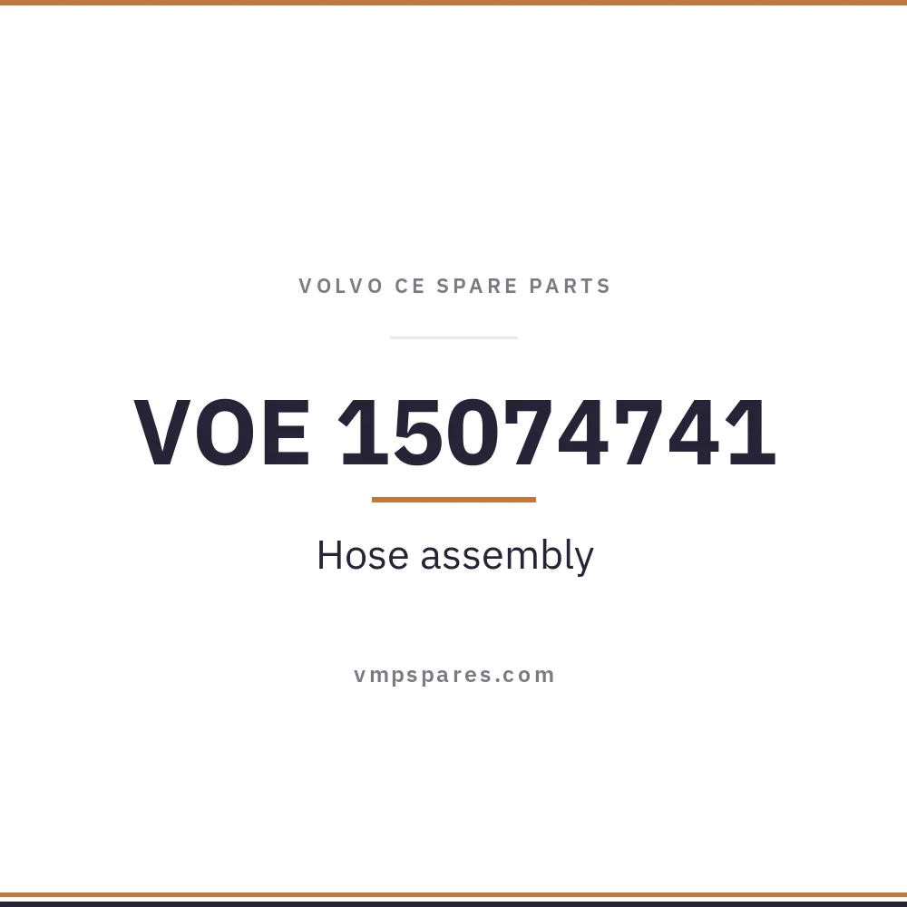 VOE 15074741 – Hose assembly