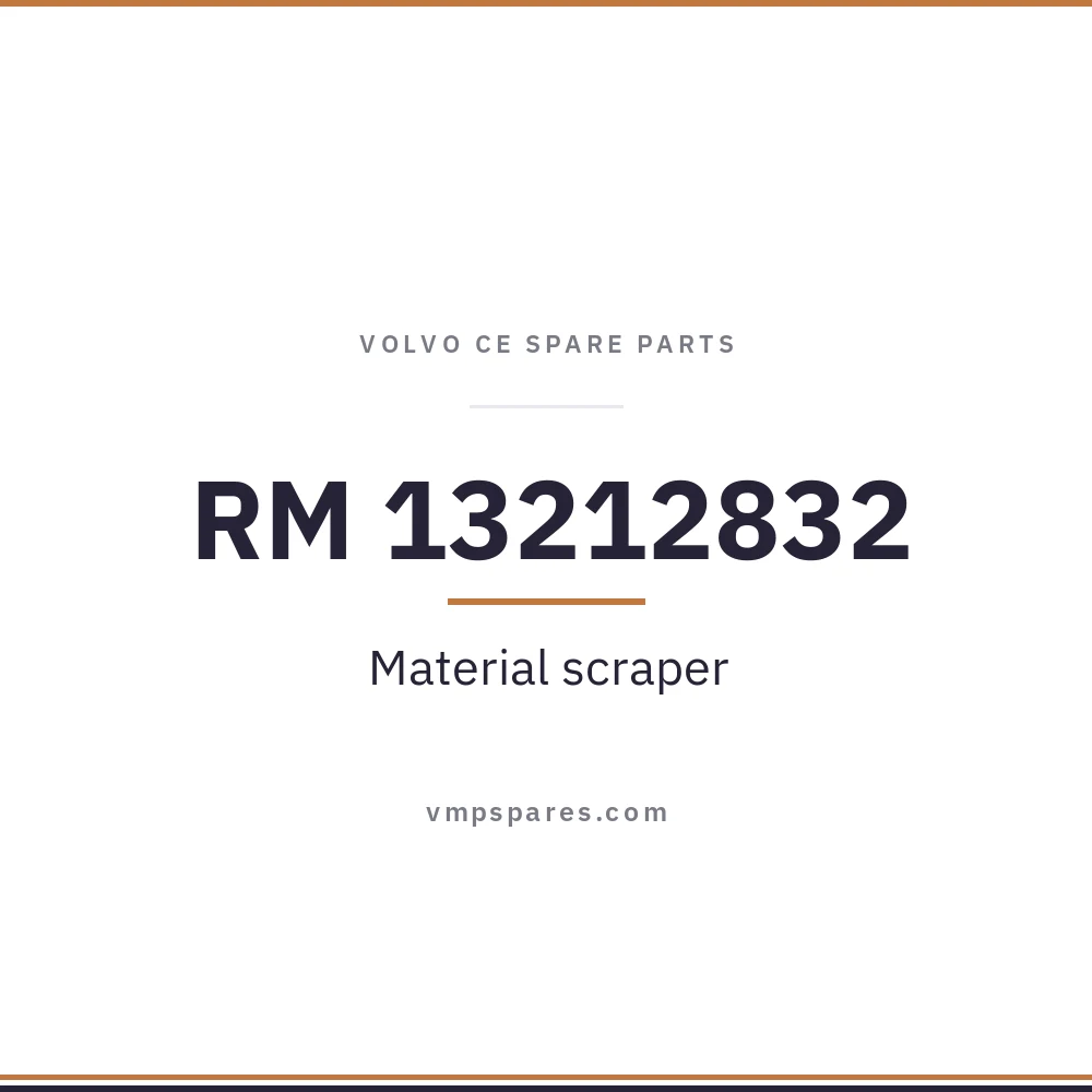 RM 13212832 – Material scraper