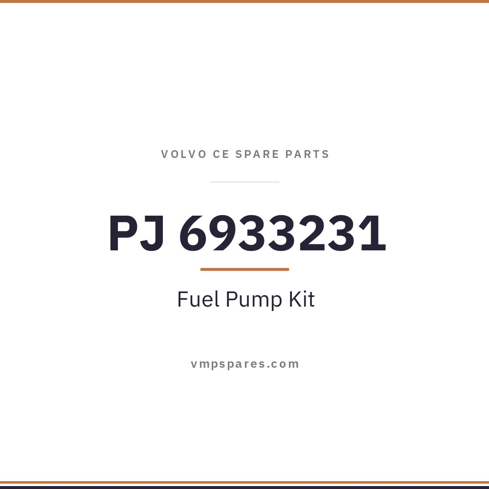 PJ 6933231 – Fuel Pump Kit